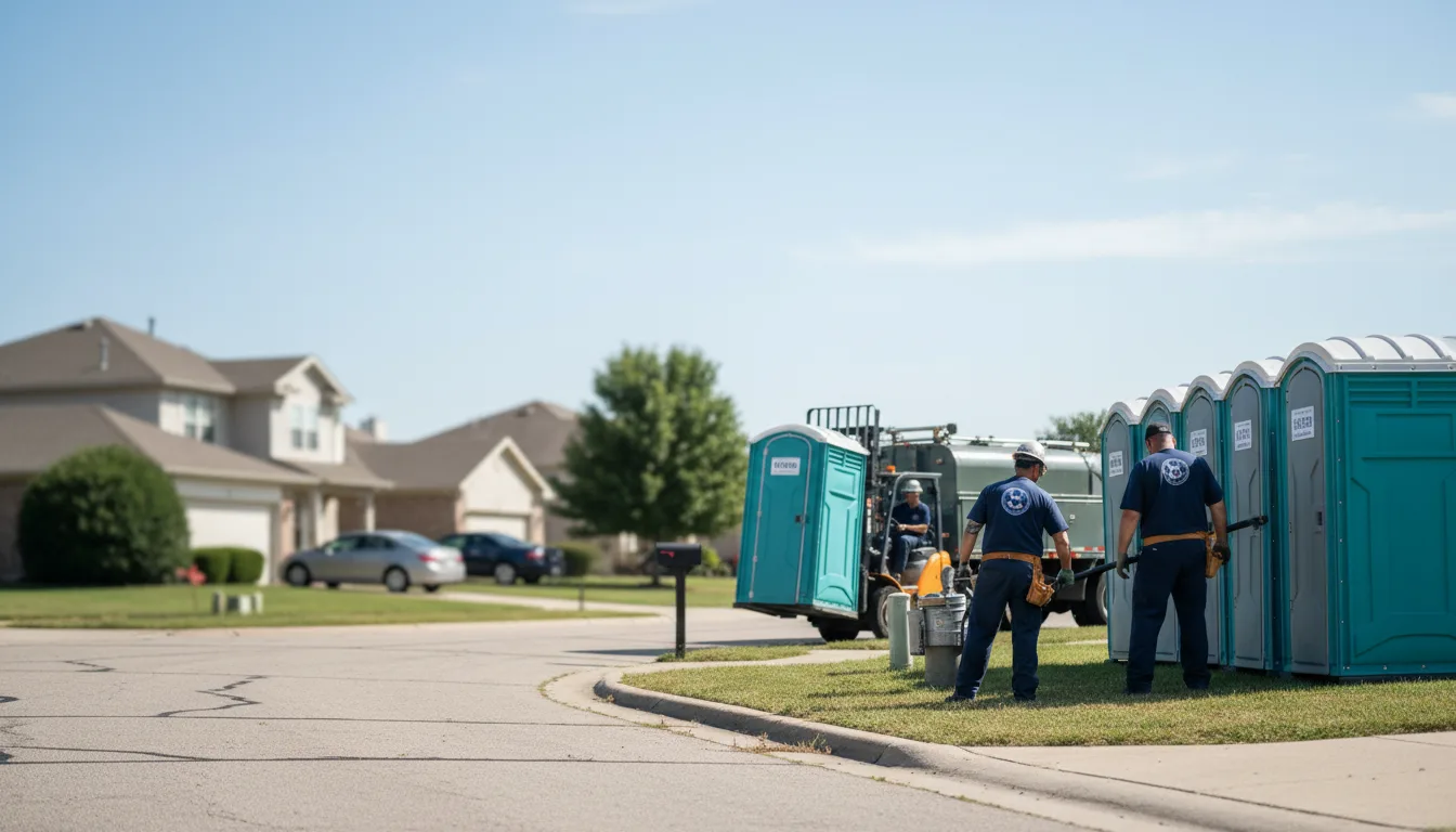 Porta Potty Rental in Kingsville, OH near me